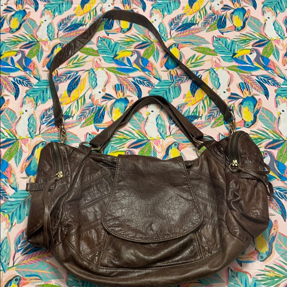 Foley & Corinna Brown leather bag